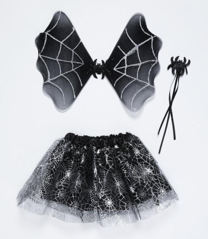 Set disfraz araña