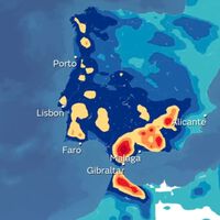 Mientras el agua brota del suelo en Grazalema, el último recursos de Andalucía para sobrevivir a las inundaciones ya está en marcha: los embalses
