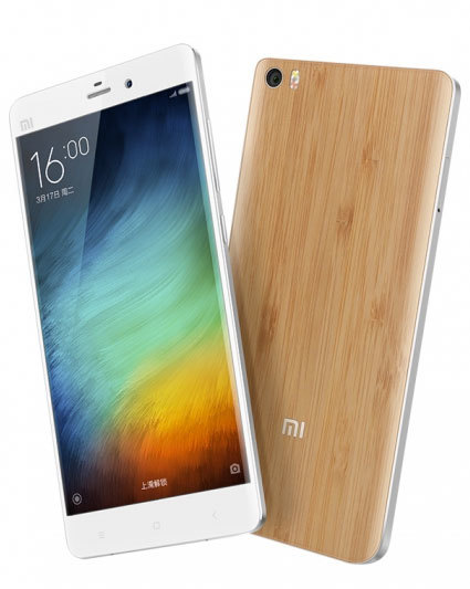 Más bambú para los smartphones, ahora es el turno del Xiaomi Mi Note