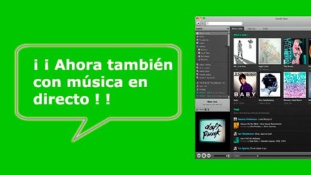 Spotify, ahora siguiendo conciertos en directo