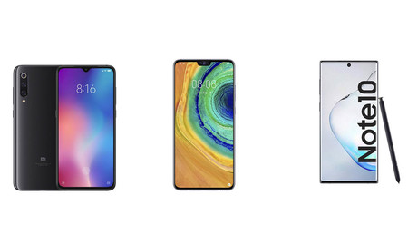 Huawei Mate 30 vs Samsung Galaxy Note 10 vs OnePlus 7 Pro y compañía: así compite este nuevo rival en la gama alta