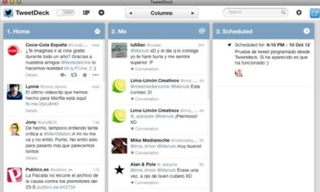 Twitter renueva Tweetdeck dándole un nuevo aspecto y nuevas funcionalidades