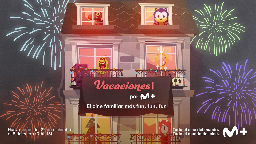 Movistar Plus+ estrena 'Vacaciones por M+', un canal de cine con 100 películas de corte familiar para las vacaciones de Navidad