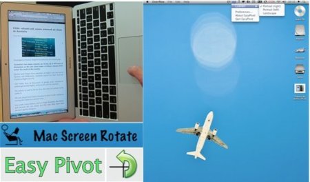 Mac Screen Rotate, para rotar la orientación de pantalla por acelerómetro