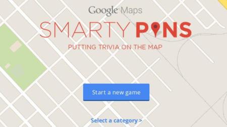 Smarty Pins. Google pone a prueba tus conocimientos de geografía