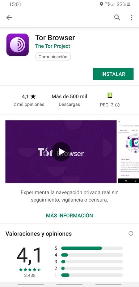 Cómo usar TOR en Android para entrar en la Dark Web y Deep Web