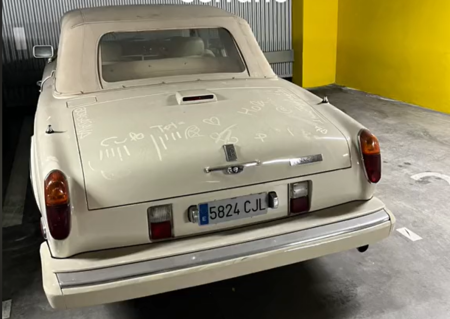Rolls Royce Corniche Abandonado Julio Iglesias