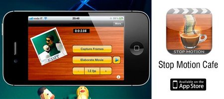 Stop Motion Cafe, una aplicación gratuita en iOS para hacer stop-motion y timelapses