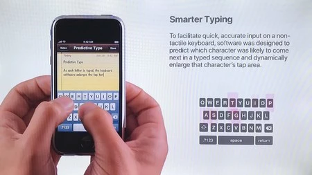 初代 iPhone では、ユーザーが気付かないうちに仮想キーボードのキーのサイズを変更する賢い方法がデビューしました。このようにして、私たちは「魔法のように」正しくタイピングできるようになります。