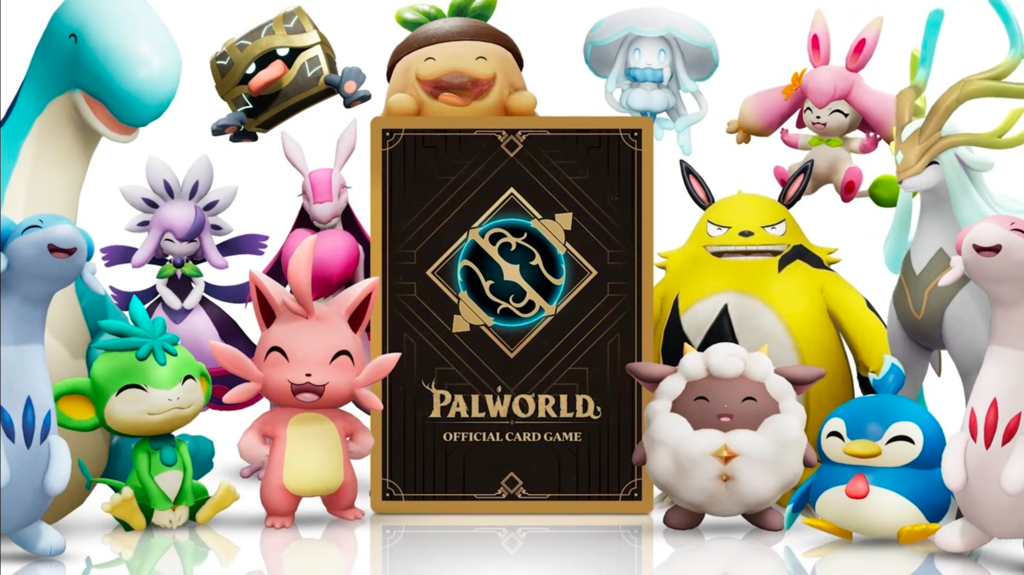En un nuevo alarde de originalidad, Palworld anuncia un juego de cartas coleccionables 