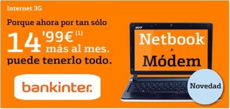 Bankinter Móvil: SMS gratis para nuevos clientes y un miniportátil financiado