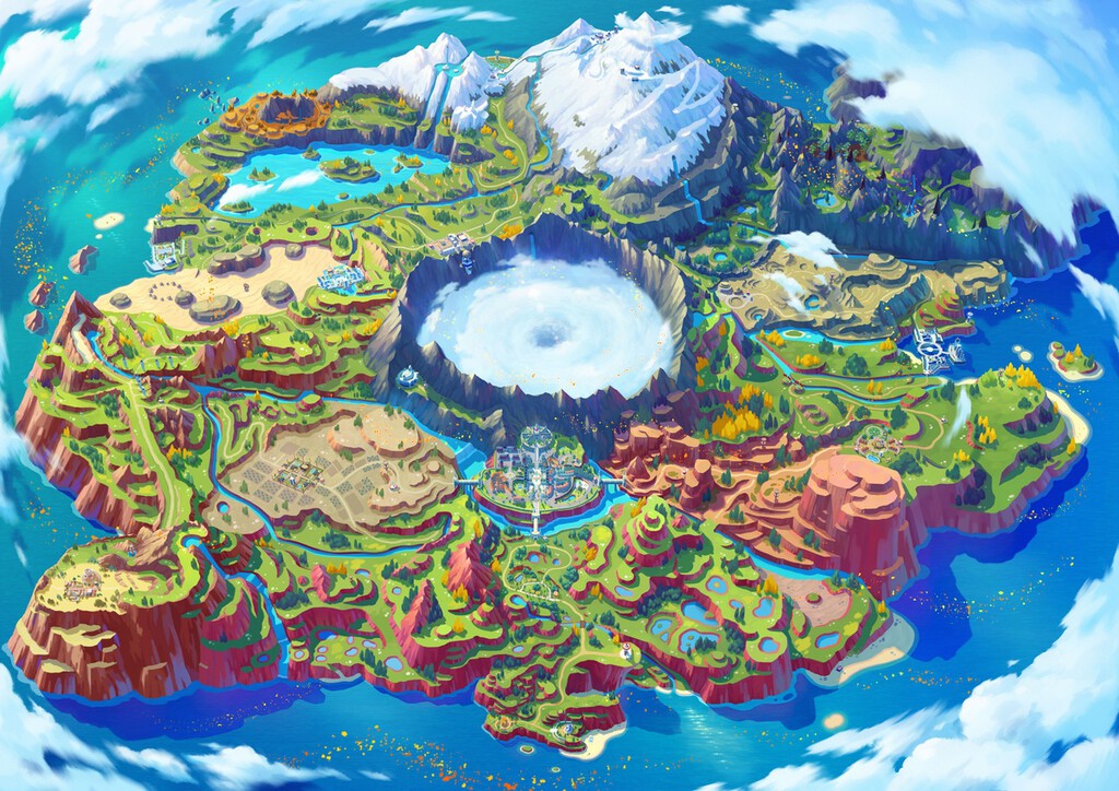 ¿Cuánto mide Paldea? Así de grande es la región de Pokémon Escarlata y Púrpura comparada con otros mapas virtuales ¿Cuánto mide Paldea? Así de grande es la región de Pokémon Escarlata y Púrpura comparada con otros mapas virtuales