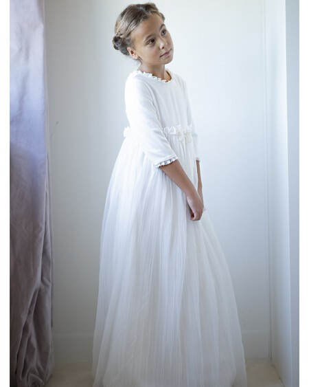 Chaqueton Punto Gris Con Pelo