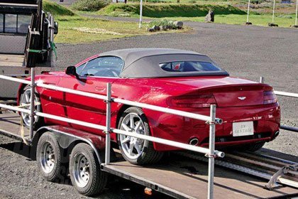 El Aston Martin V8 Vantage Convertible