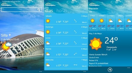 Eltiempo.es ya disponible para Windows Phone 8.1