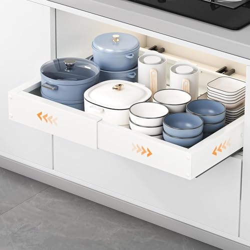 HONZUEN Cajones Extraíbles para Cocina 