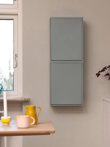 Cubo de reciclaje de pared
