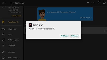 Libre Tube