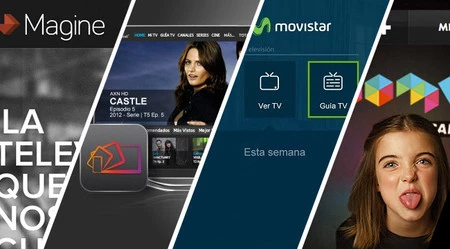 Xataka On compara cuatro propuestas de televisión por internet