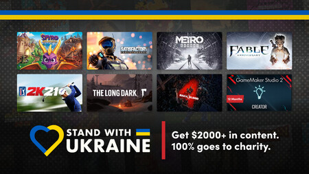 Back 4 Blood, Spyro Reignited Trilogy, Metro Exodus y hasta 123 juegos y contenidos por menos de 37 euros en Humble Bundle en apoyo a las víctimas de Ucrania