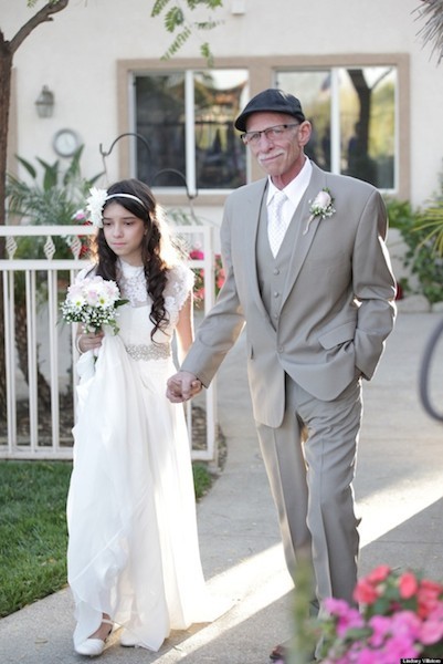 "Walk me down the Aisle Daddy": el mejor recuerdo de su padre que Josie conservará al hacerse mayor