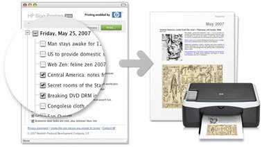 HP Blog Printing, imprime correctamente tu blog