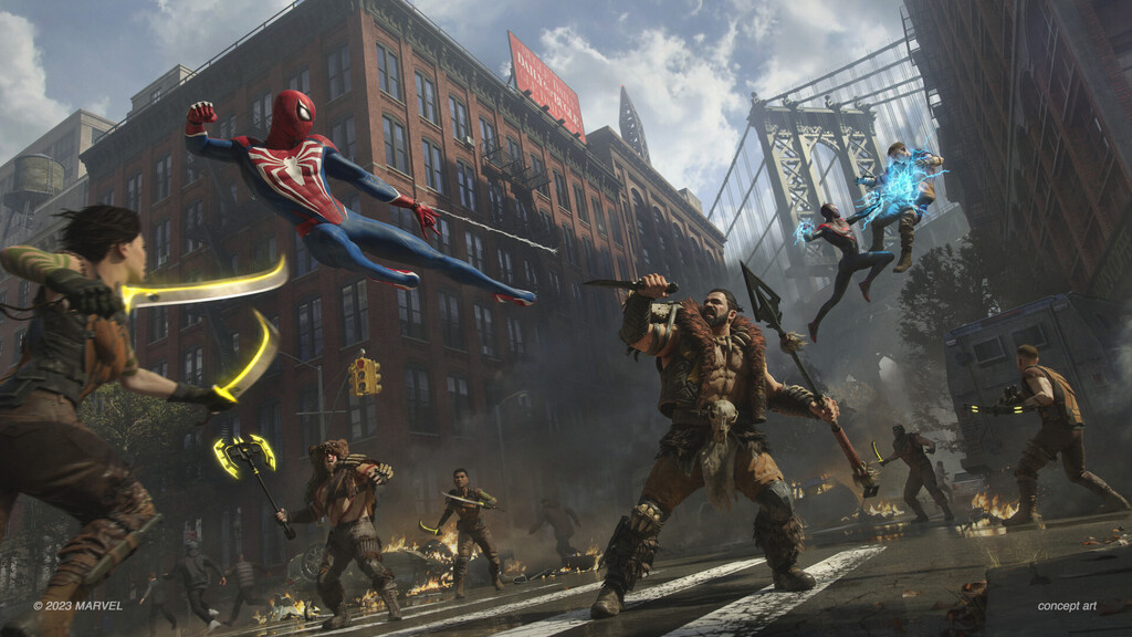 Hasta 10 trajes de Marvel's Spider-Man 2 son exclusivos de la edición deluxe y solo se pueden conseguir pagando Hasta 10 trajes de Marvel's Spider-Man 2 son exclusivos de la edición deluxe y solo se pueden conseguir pagando