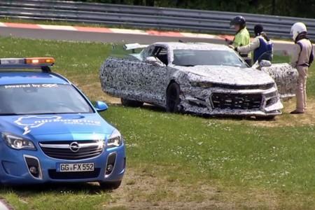 Chevrolet Camaro Z28 Crash Nurburgring2