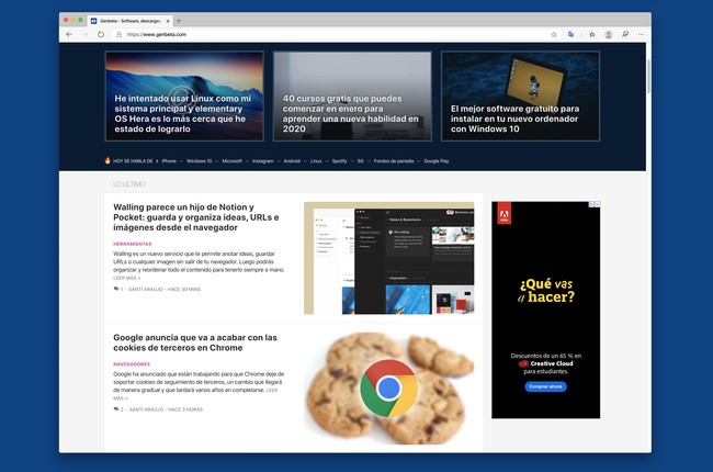 El viejo Microsoft Edge se despide: Edge Chromium comienza a ...