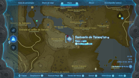 Zelda Totk Santuario Taraoq Un Ubicacion