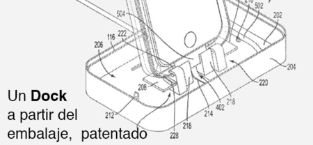 Apple patenta el embalaje que se transforma en dock