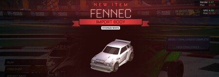 Plano Fennec Rocket League