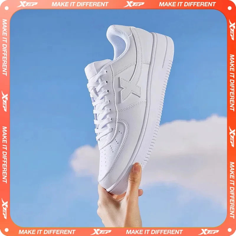 Xtep, zapatos de Skateboarding para hombre y mujer