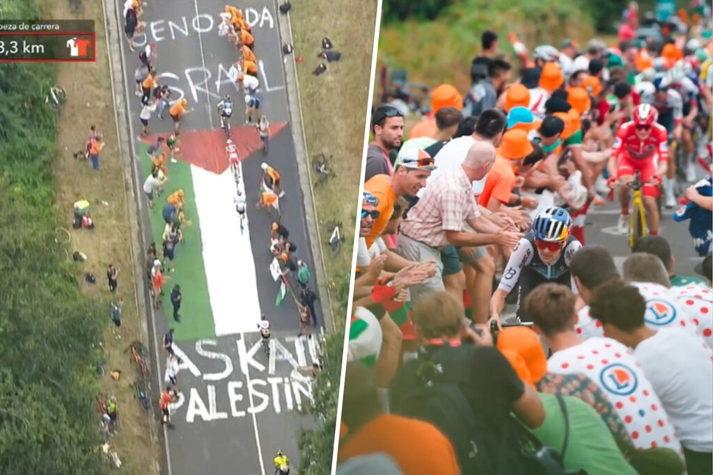La Vuelta se ha encontrado con un problema gigante y no es Israel: el ciclismo es un canal reivindicativo perfecto