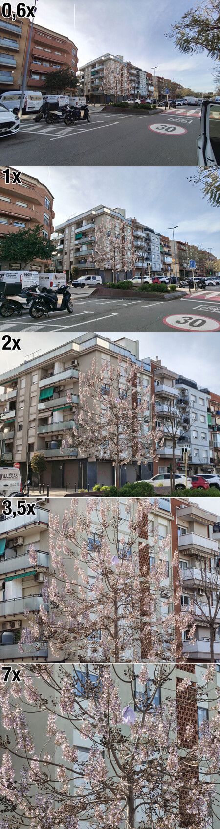 Comparación de cámaras y zoom en el Nothing Phone 4a Pro