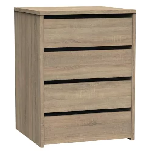 MUEBLES PITARCH Cajonera 4 Cajones 63,5x46x45cm (Alto x Ancho x Fondo)
