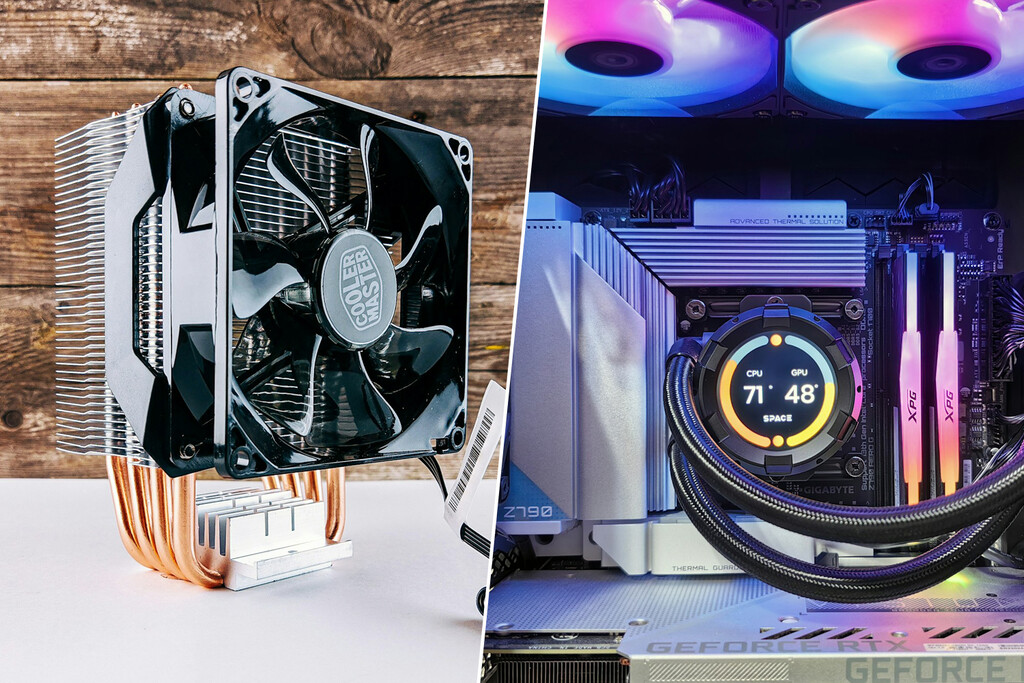 ¿Refrigeración líquida o disipador por aire? Qué elegir para que tu CPU no eche humo sin necesidad de gastar una fortuna