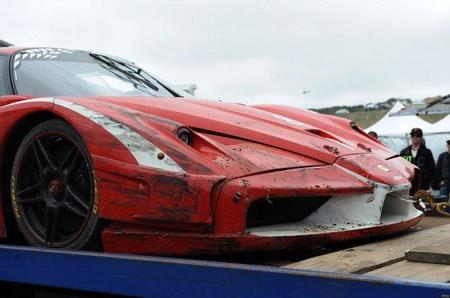 Ferrari FXX Crash