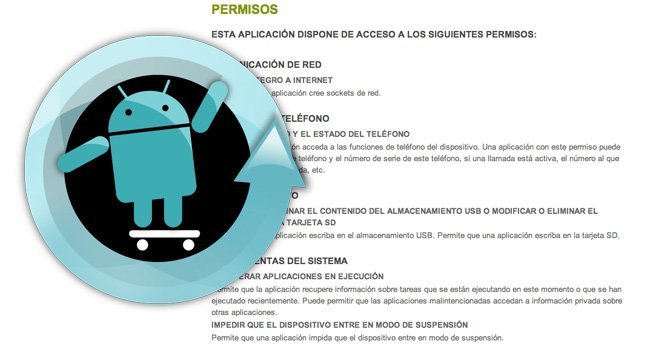 Cyanogen y los permisos
