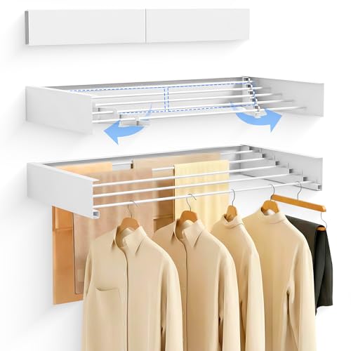 JUPPLIES Tendedero Extensible Pared Plegable