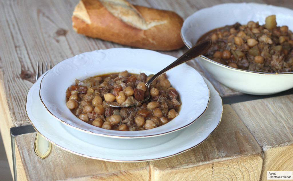 Receta de ropa vieja del cocido madrileño