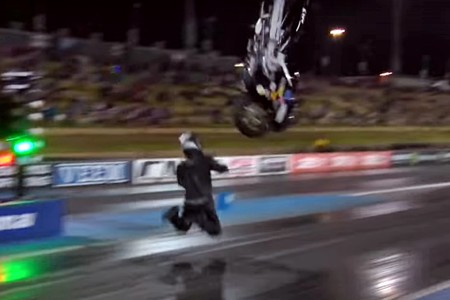 Superando la barrera del 360, con una Hayabusa turbo voladora sin piloto