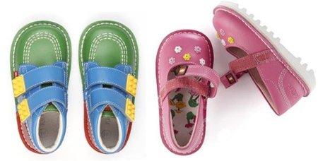 Zapatos Kickers inspirados en Lego