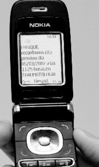 Citas médicas recordadas por SMS