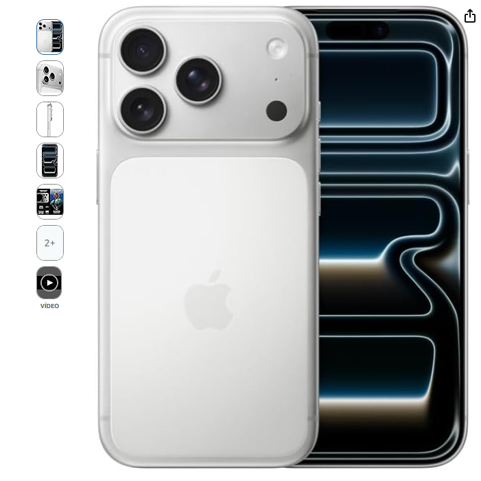 Apple iPhone 17 Pro (256 GB) - Prateado
