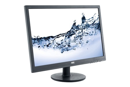 Oferta Flash: monitor de 24 pulgadas AOC E2460SH, con resolución FullHD, por 99,99 euros