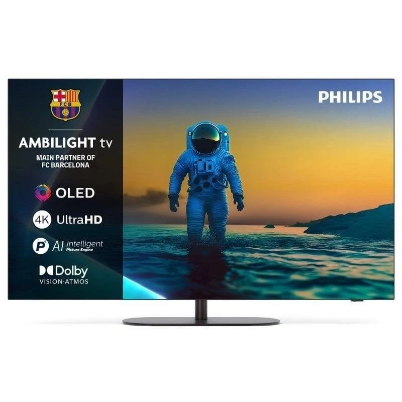 TV Philips OLED 55OLED820 55" 4K Ambilight P5 AI Dolby Vision Atmos Smart Voice +
