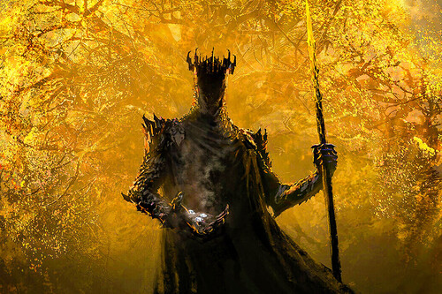 No, el gran villano de la Tierra Media de Tolkien no es Sauron, sino un poder oscuro apodado "La Inmensa Muerte", Morgoth