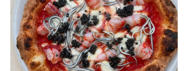 Dabiz Muñoz se ha puesto a hacer pizzas y se le está yendo de las manos: con caviar, angulas y gamba roja