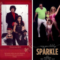 Si no sabes cómo felicitar la Navidad mira a esta familia: llevan años haciéndose fotos graciosísimas